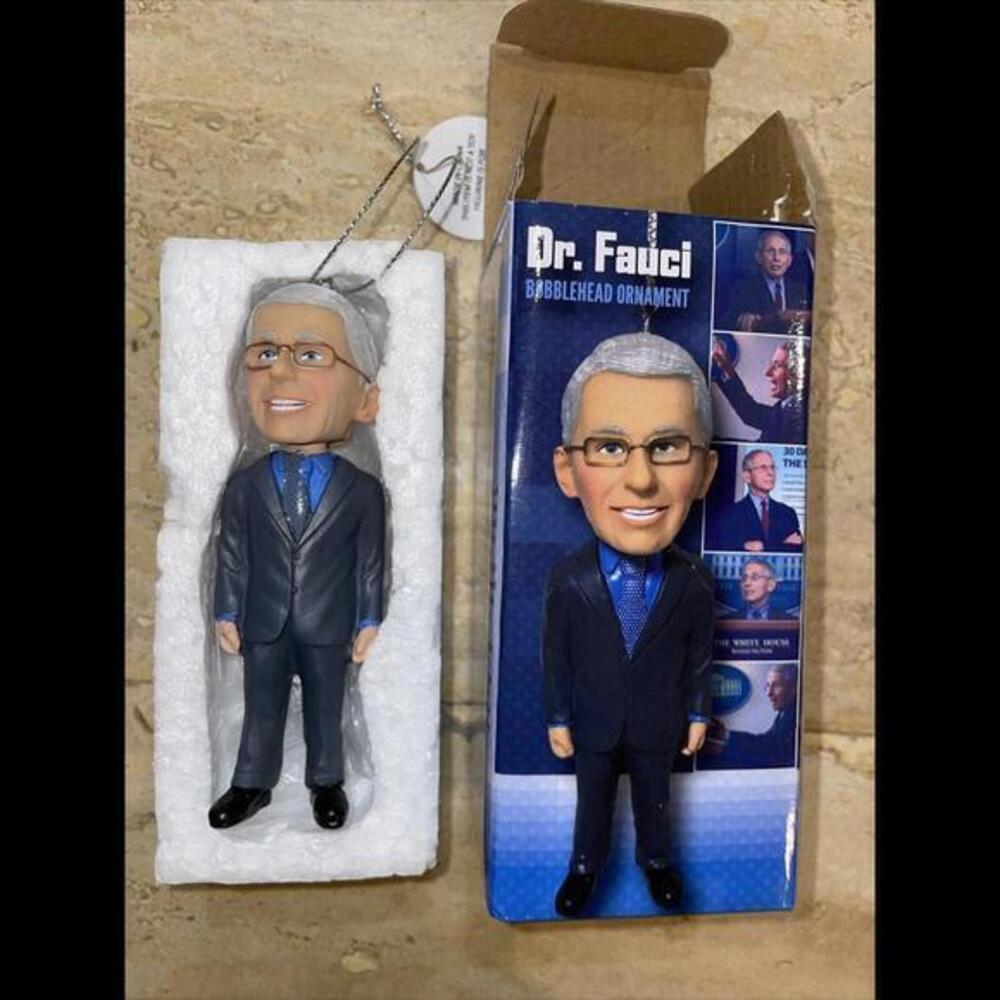 Dr. Anthony Fauci Bobble head Ornament New in box‎